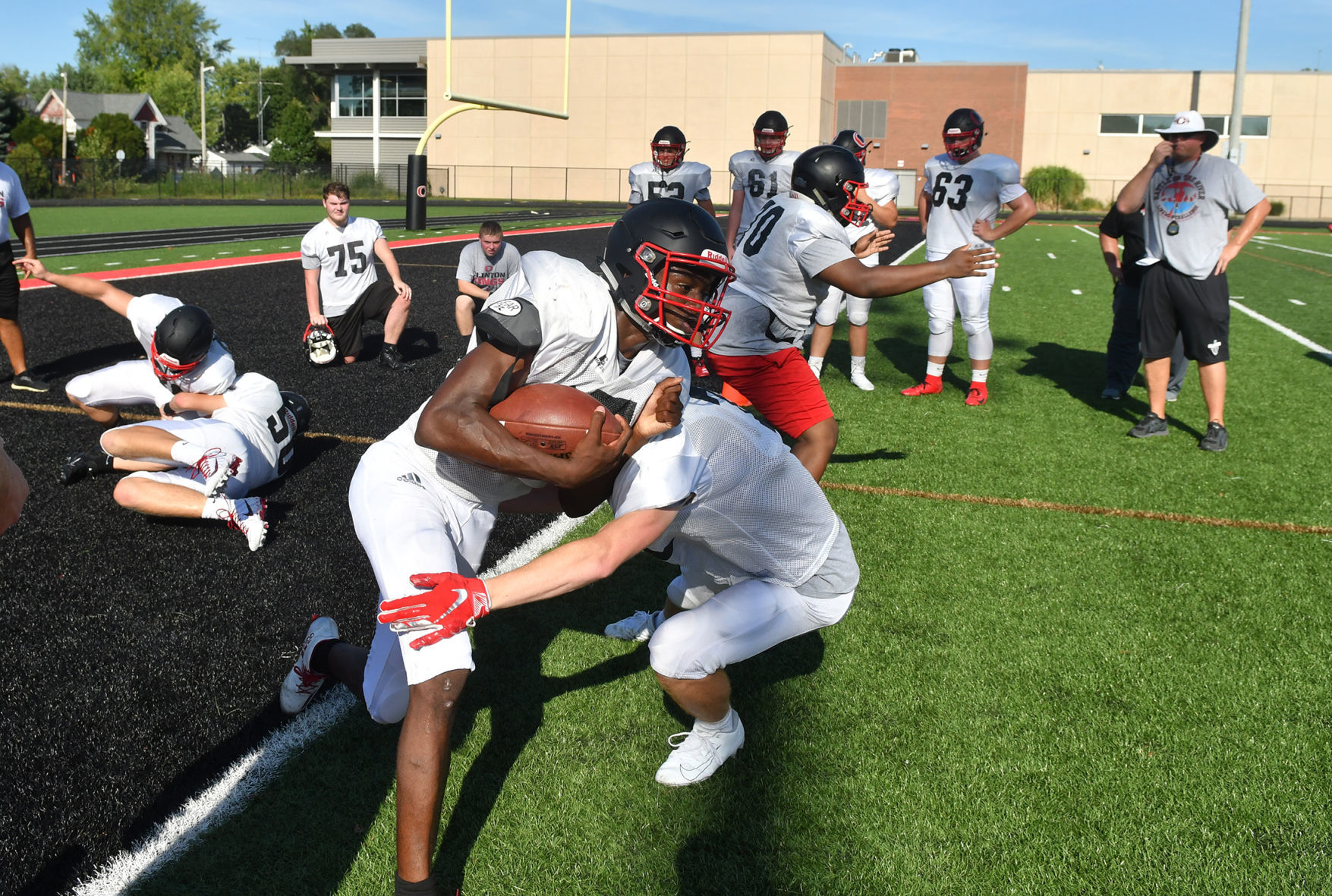 Clinton football for Pigskin Preview